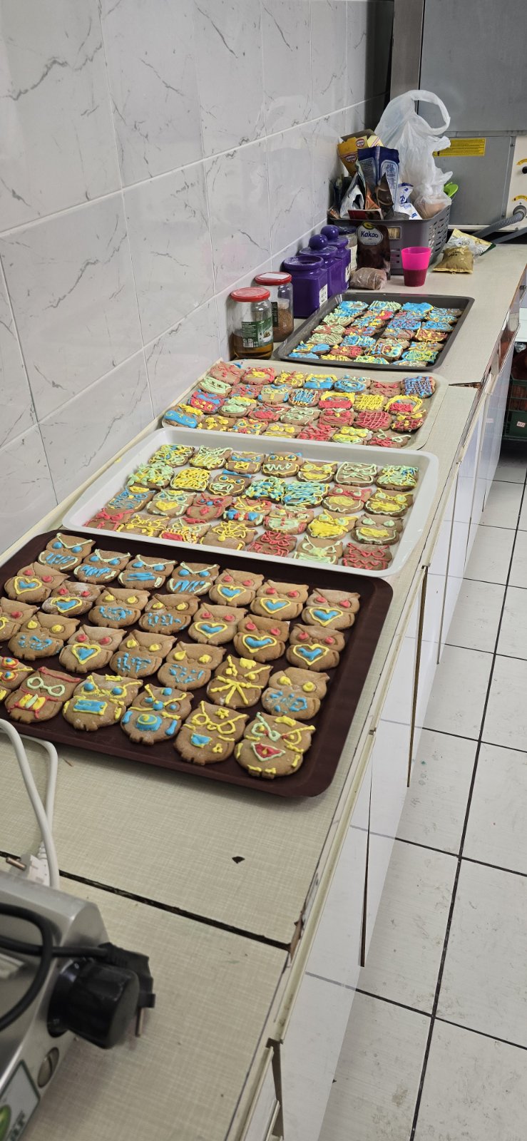 A trays of cookies on a table

AI-generated content may be incorrect.